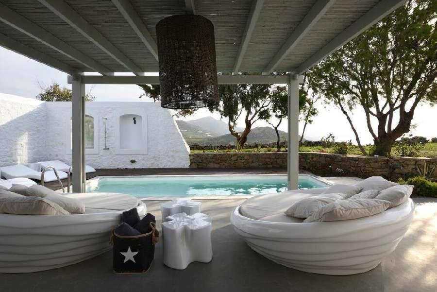 Villa Dafni 4Bed With Pool In Kalafatis Spilia Mykonos Town Zewnętrze zdjęcie
