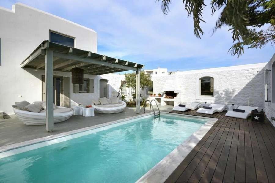 Villa Dafni 4Bed With Pool In Kalafatis Spilia Mykonos Town Zewnętrze zdjęcie